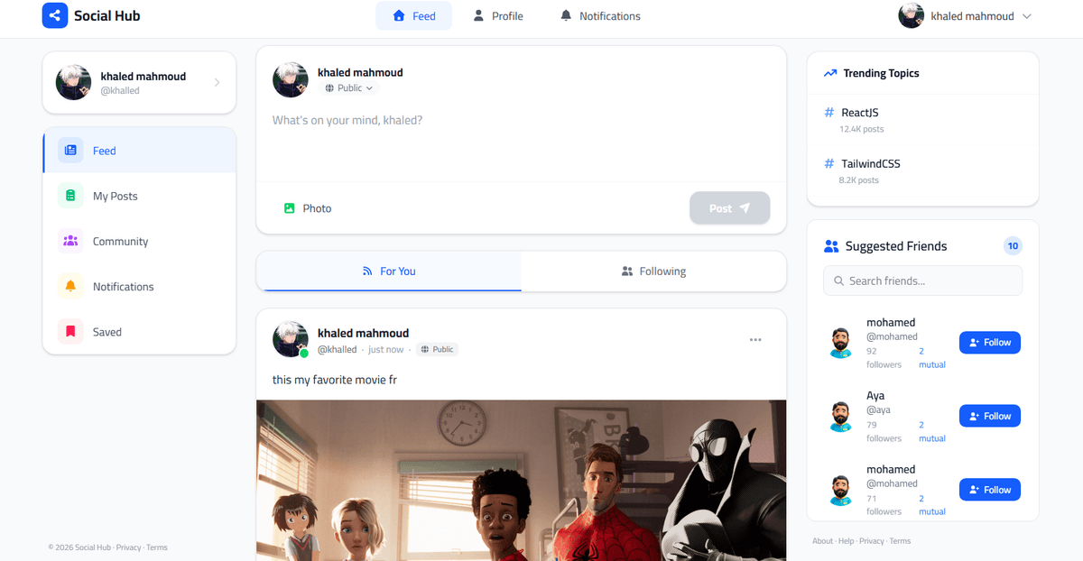 Social Hub